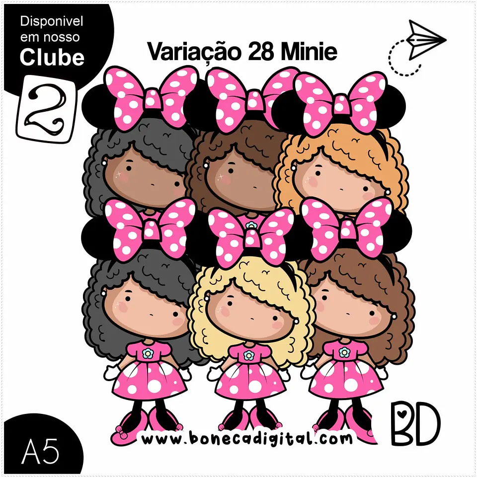 Kit Digital Minnie 74 1