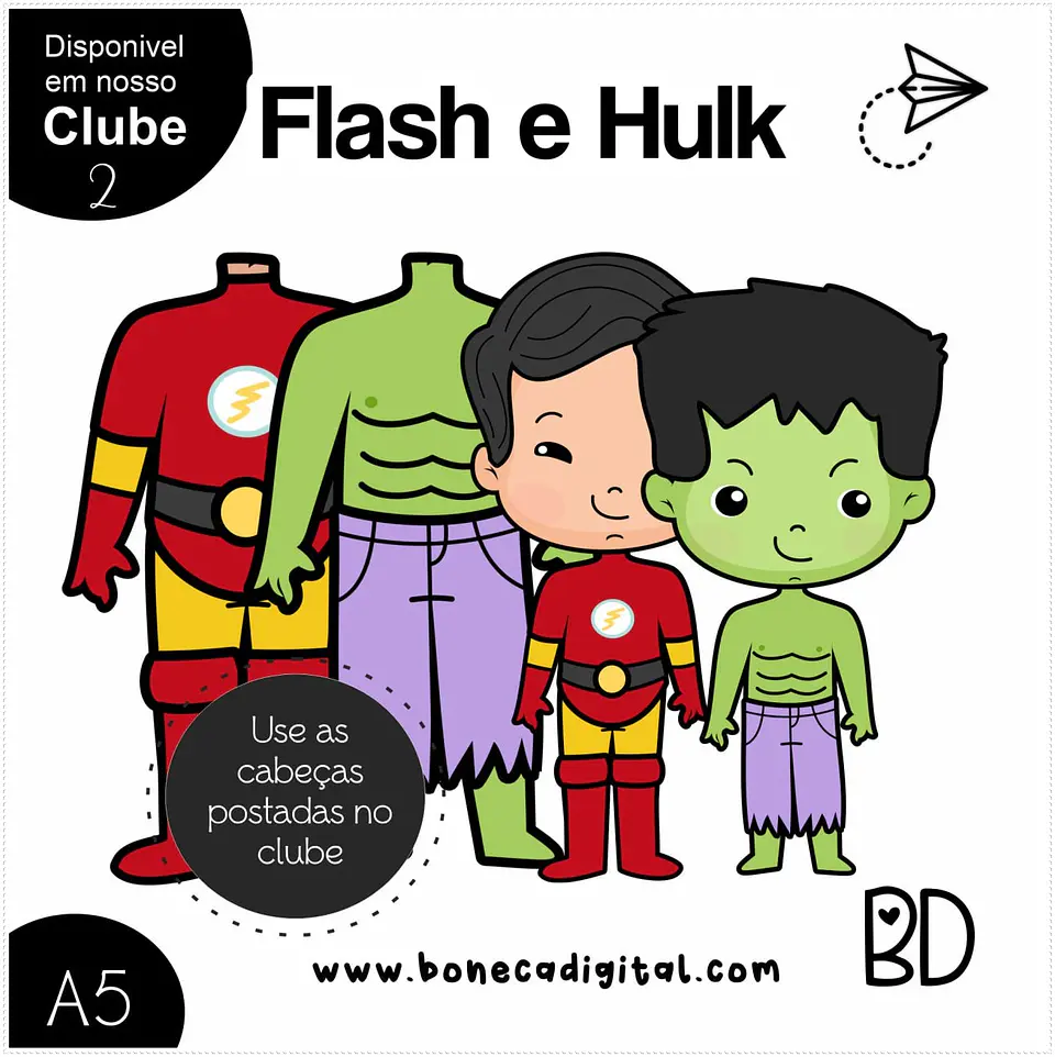 Kit Digital Heróis 66 1