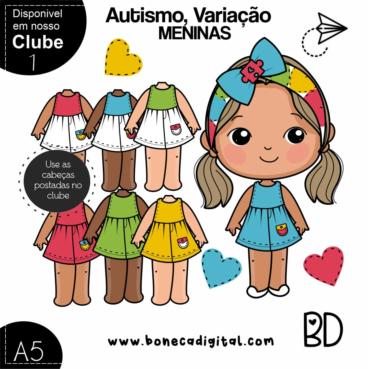 Kit Digital Autistas Meninas 46 1