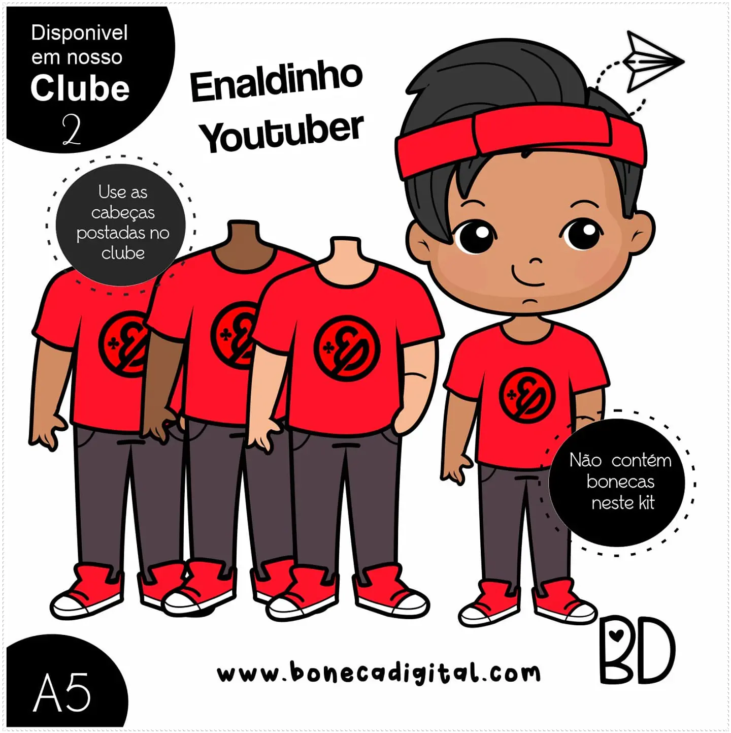 Kit Digital Enaldinho 63 1