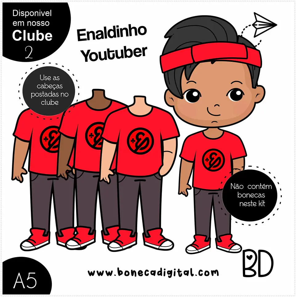 Kit Digital Enaldinho 63 1