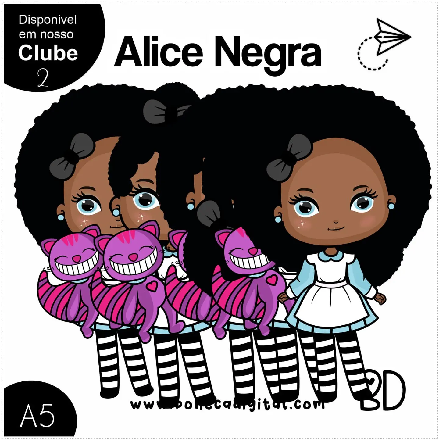 Kit Digital Alice Negra 50 1