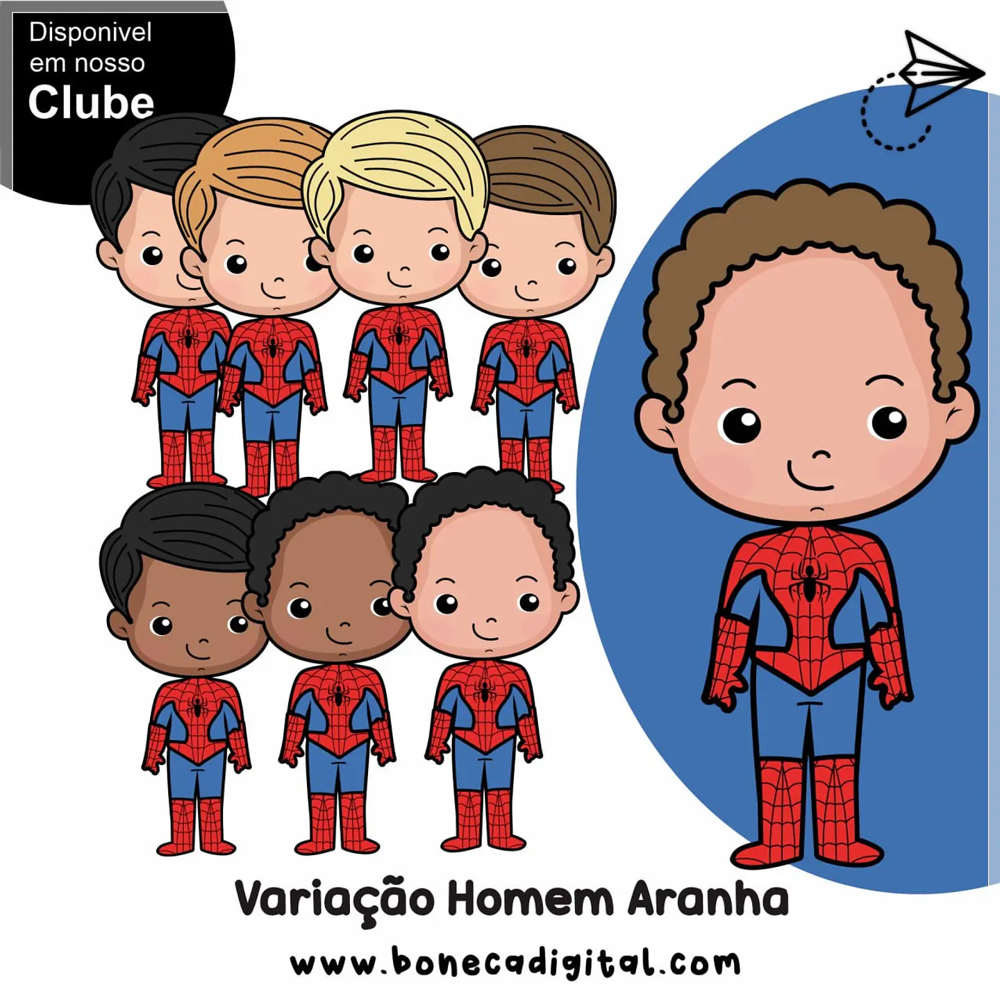 Kit Digital Bd Variação Home Aranha 36 1