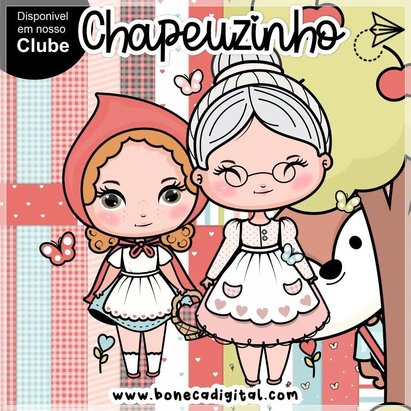 Kit Digital Bd Chapeuzinho Vermelho 29 1