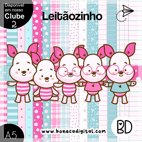 Kit Digital Bd Leitãozinho 28