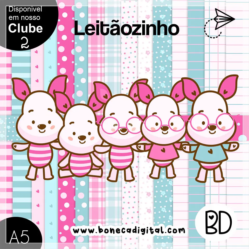 Kit Digital Bd Leitãozinho 28 1