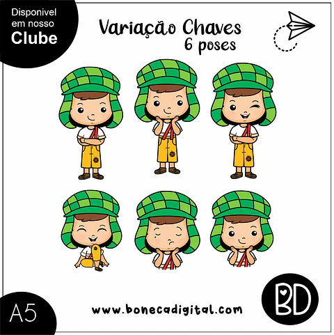 Kit Digital Variação Chaves 3 45