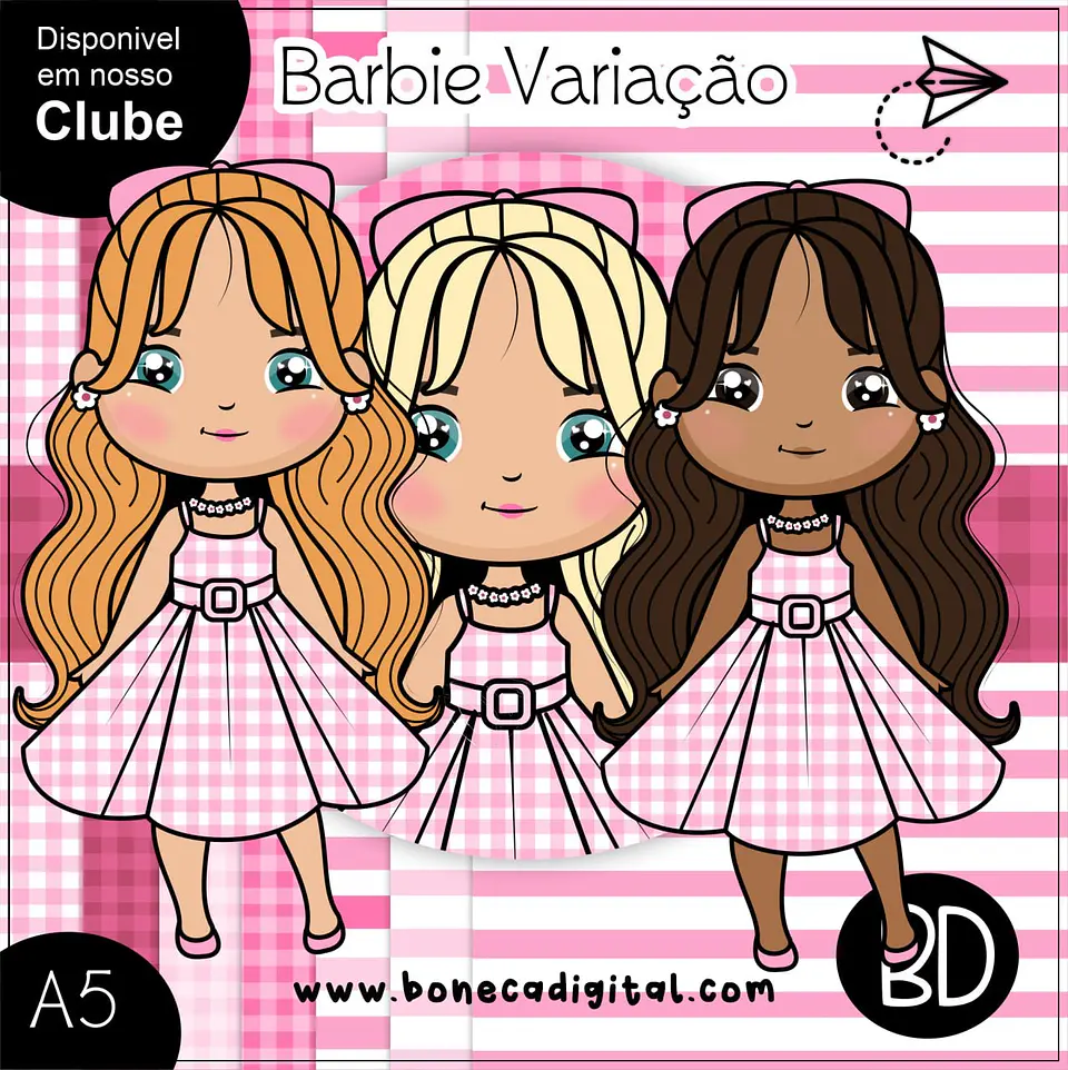 Kit Digital BDvariação Barbie 40 1