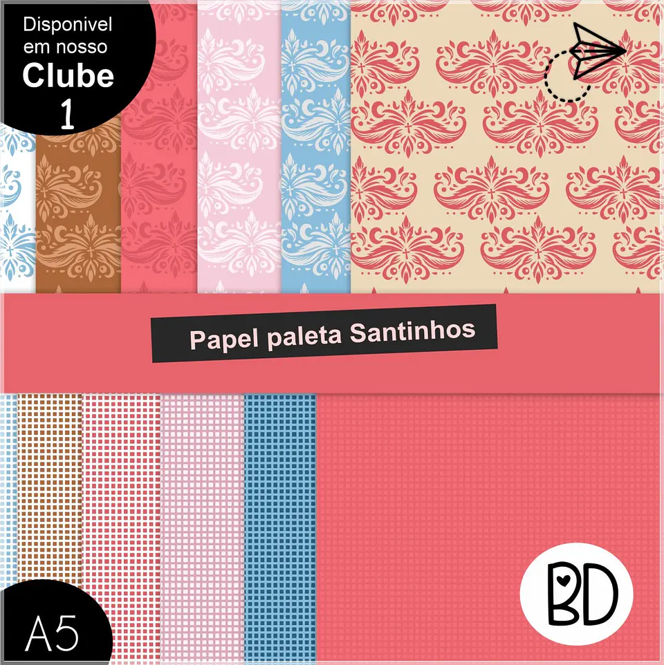 Kit Digital Santinhos Paleta Papeis Digitais 67 1