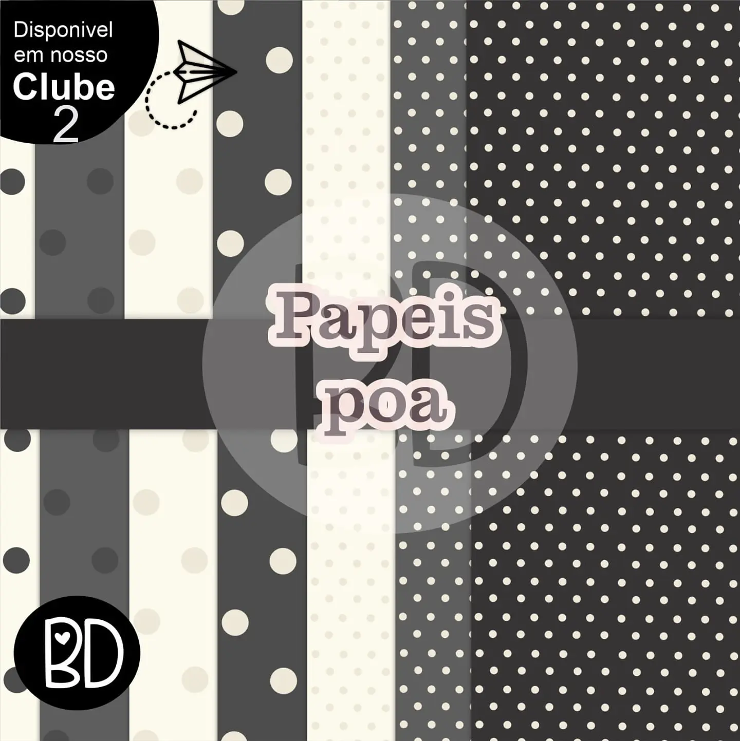 Kit Digital Papeis Poa a 94 1