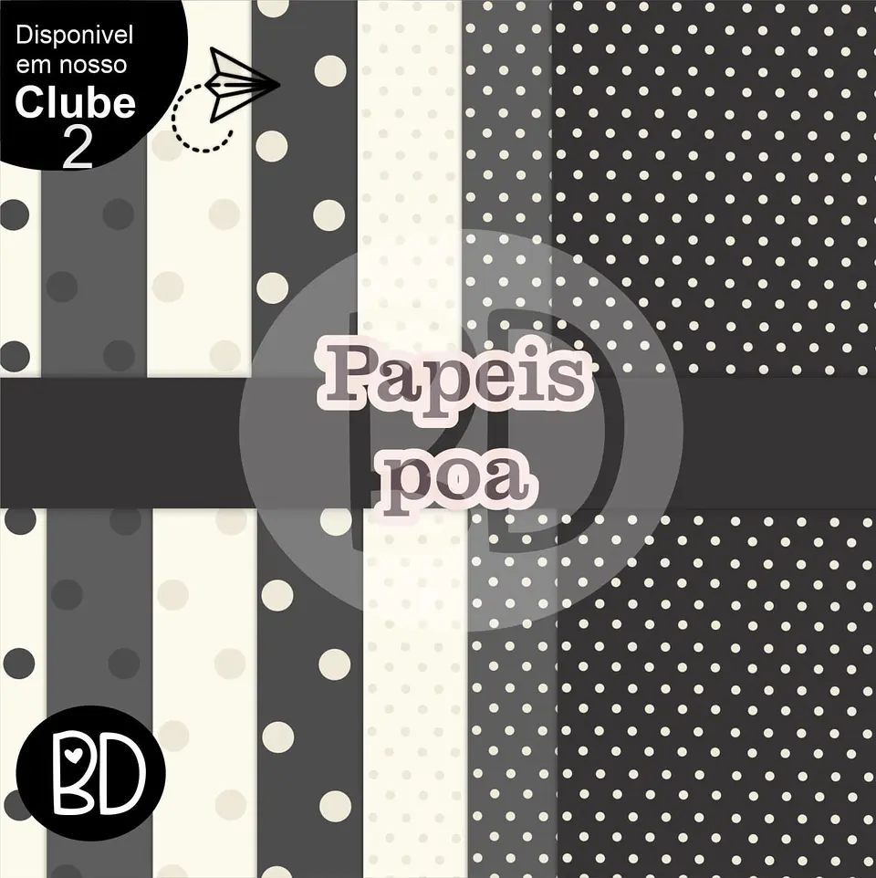 Kit Digital Papeis Poa a 94 1