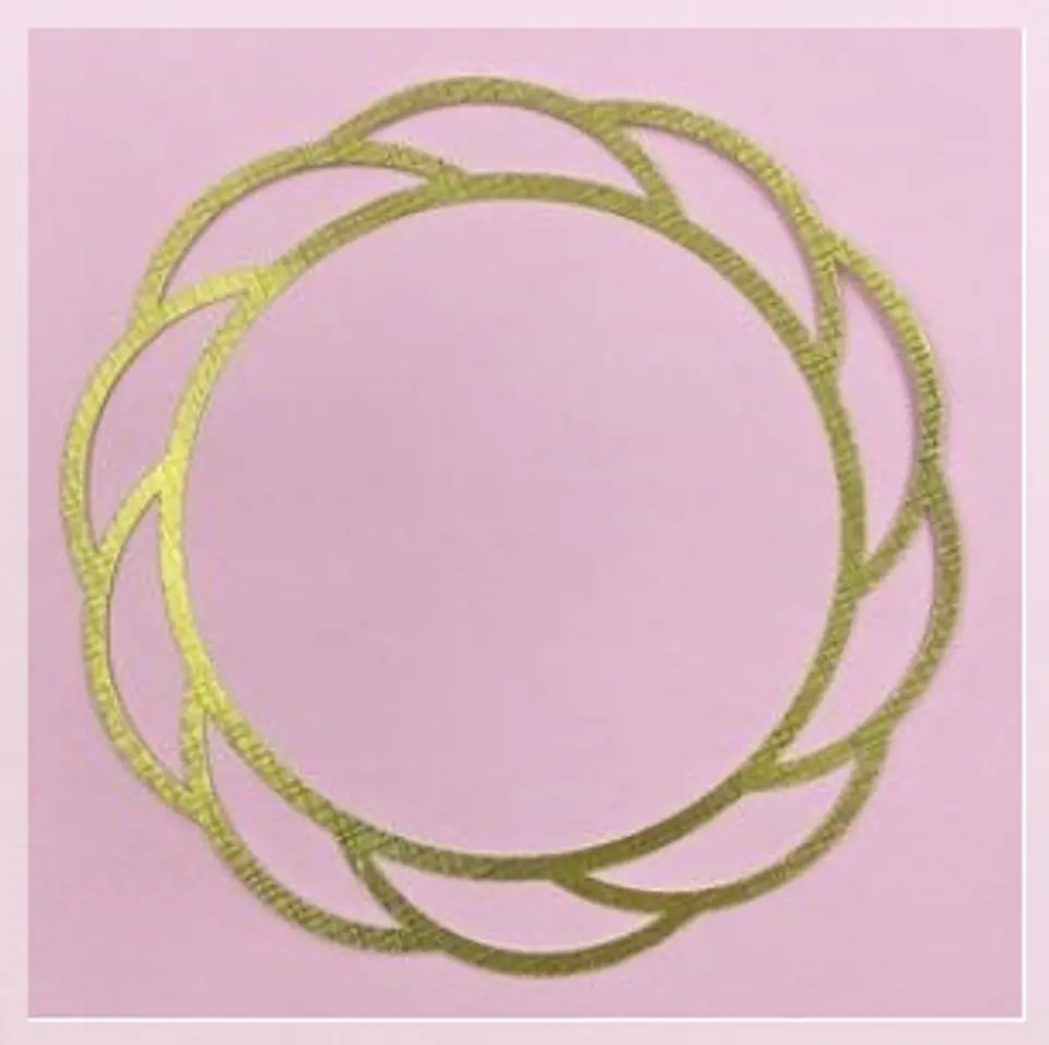 Arquivo de Corte Topo de Bolo Circulos e Geométricos Floral 28 1