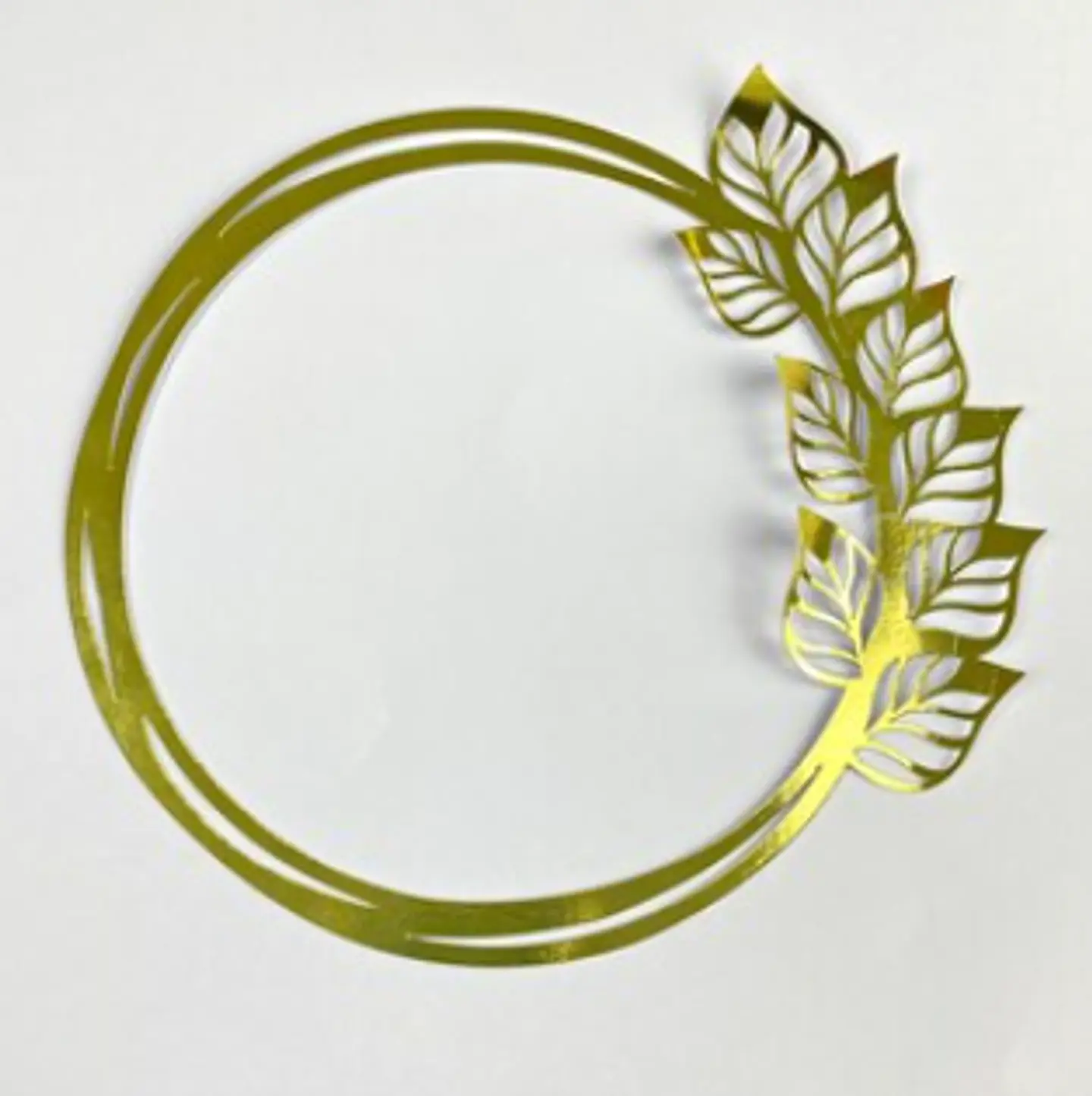 Arquivo de Corte Topo de Bolo Circulos e Geométricos Floral 16 1