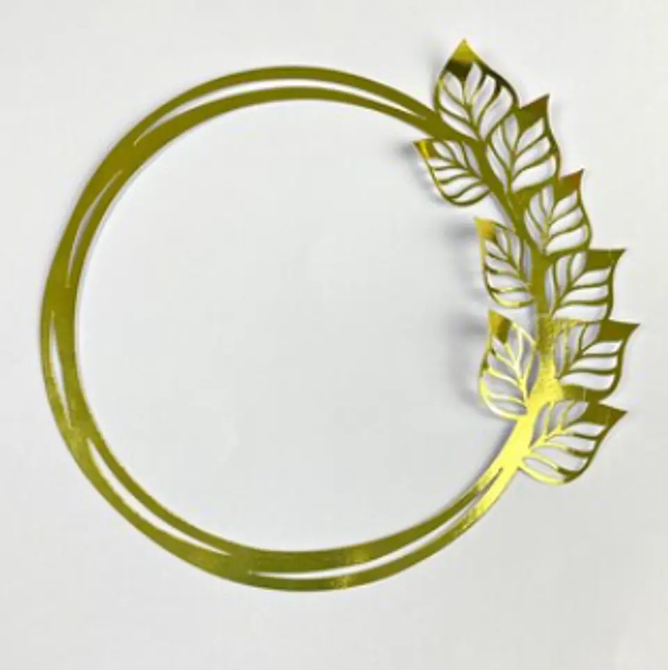 Arquivo de Corte Topo de Bolo Circulos e Geométricos Floral 16 1