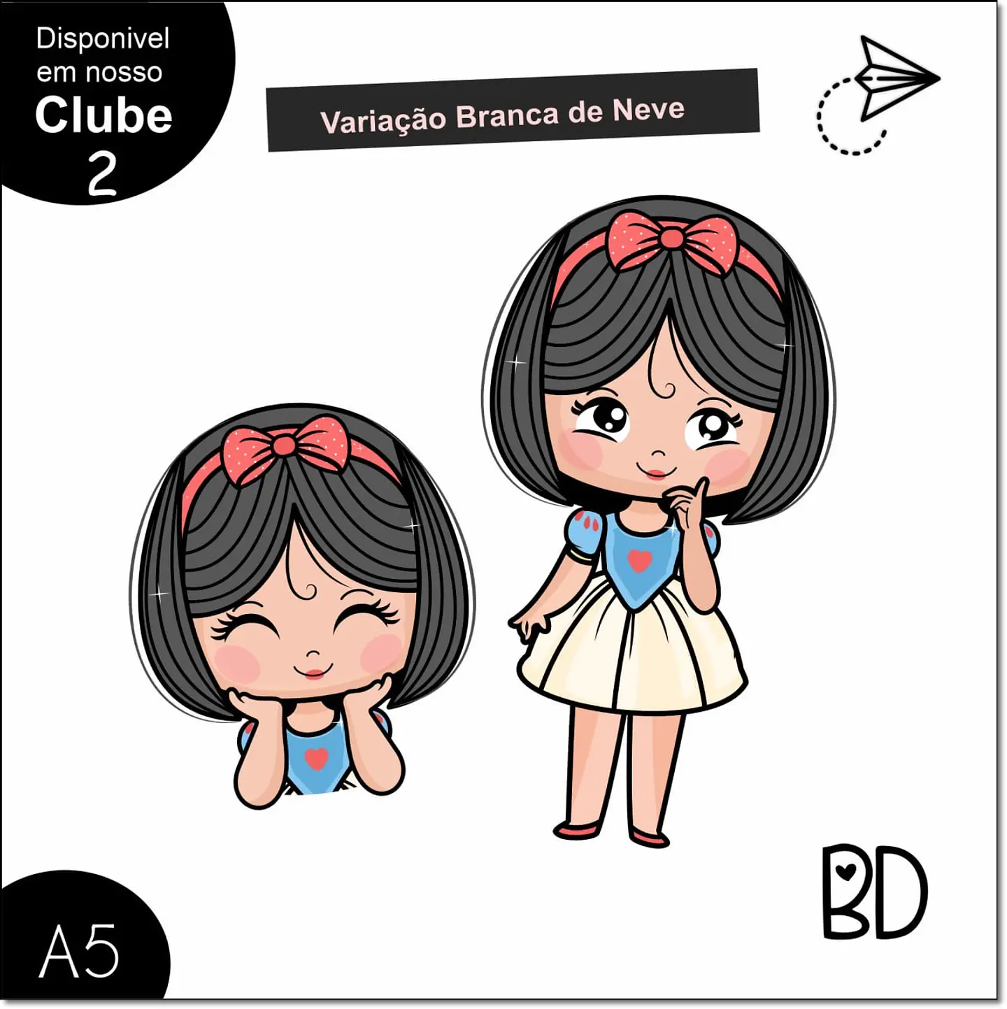 Kit Digital Branca de Neve Variação 7 1