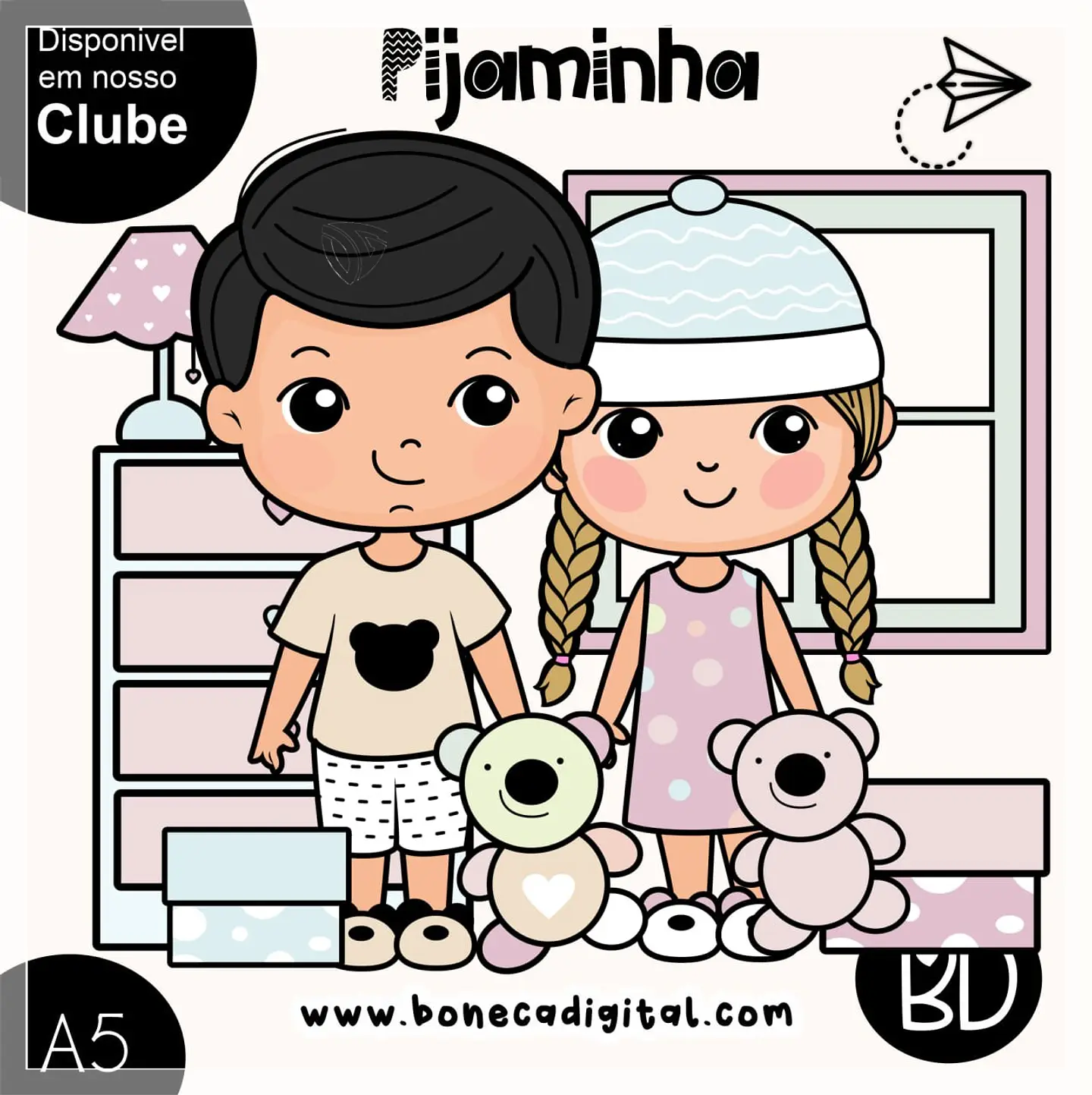 Kit Digital Pijaminha 39 1