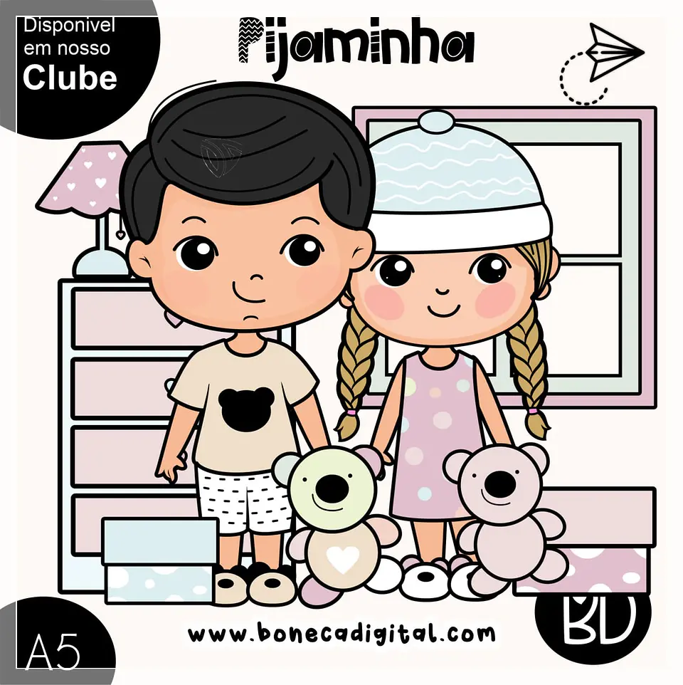 Kit Digital Pijaminha 39 1