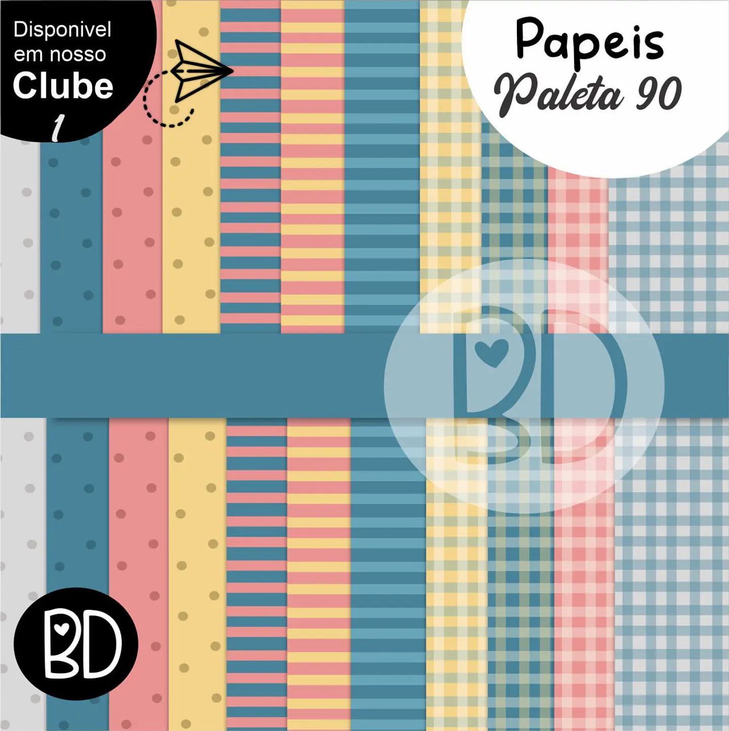 Kit Digital Papeis Paleta 45 54 1