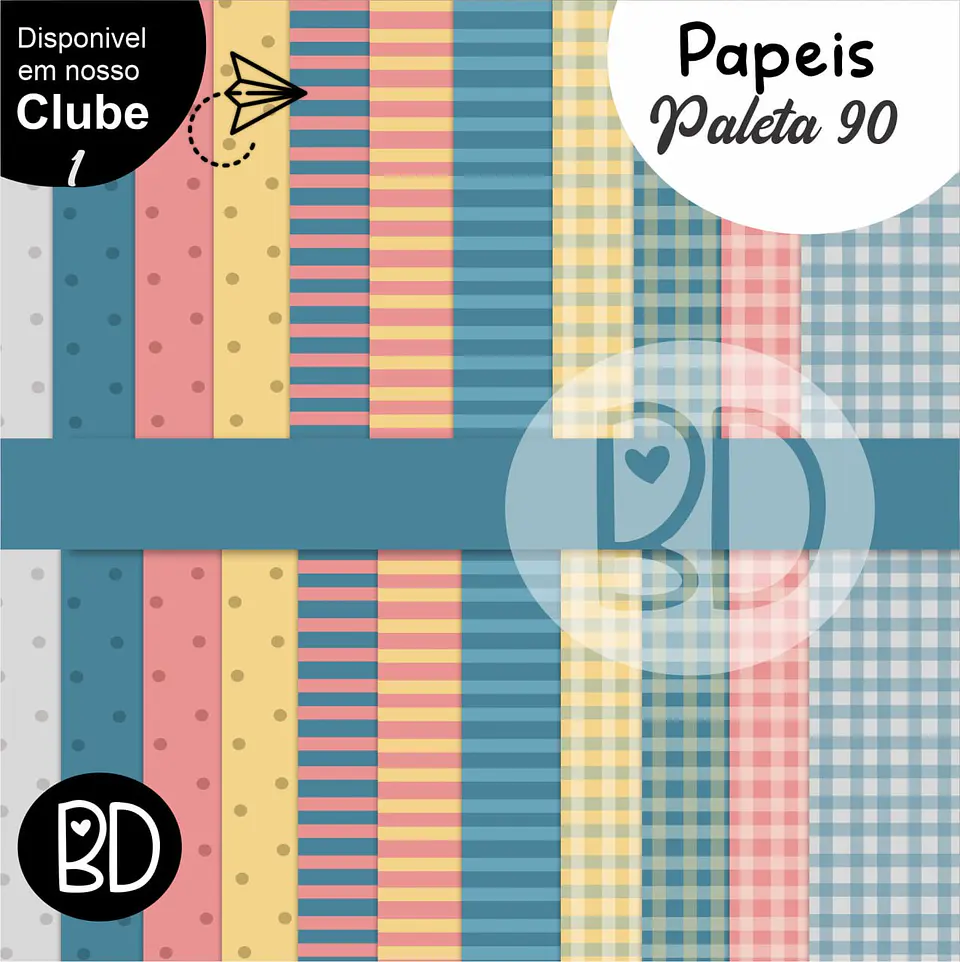 Kit Digital Papeis Paleta 45 54 1