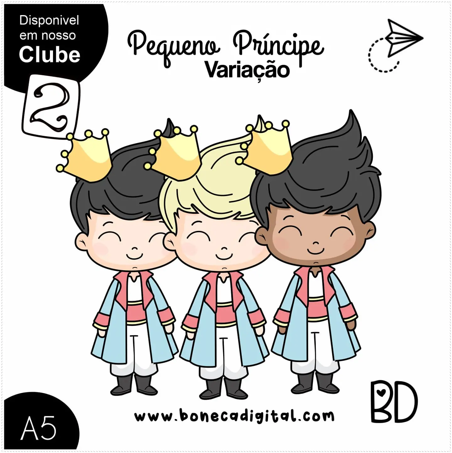 Kit Digital Pequeno Principe Variação 86 1