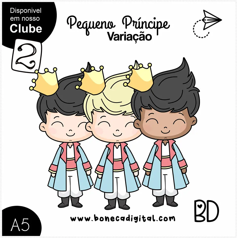 Kit Digital Pequeno Principe Variação 86 1