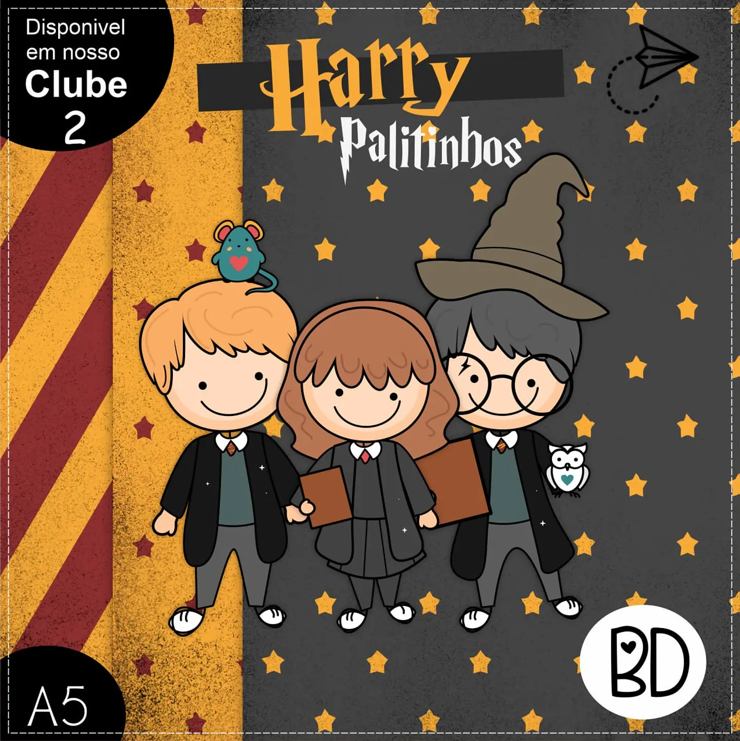 Kit Digital Harry Potter Palitinho 95 1