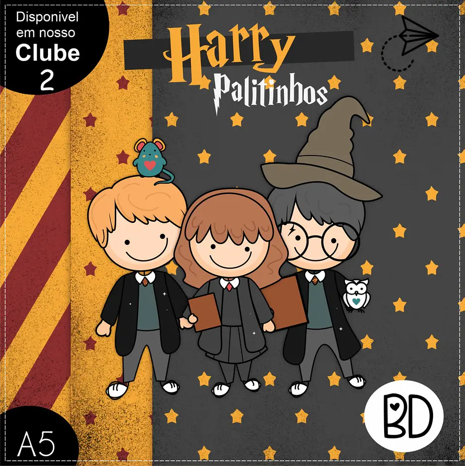Kit Digital Harry Potter Palitinho 95 1