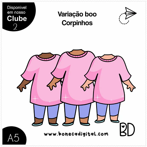 Kit Digital Variação Boo 16