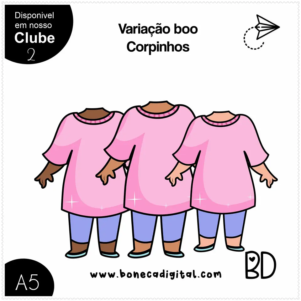 Kit Digital Variação Boo 16 1