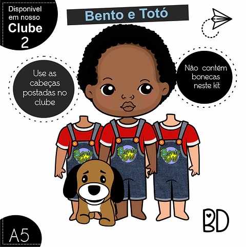 Kit Digital Bento e Toto 6