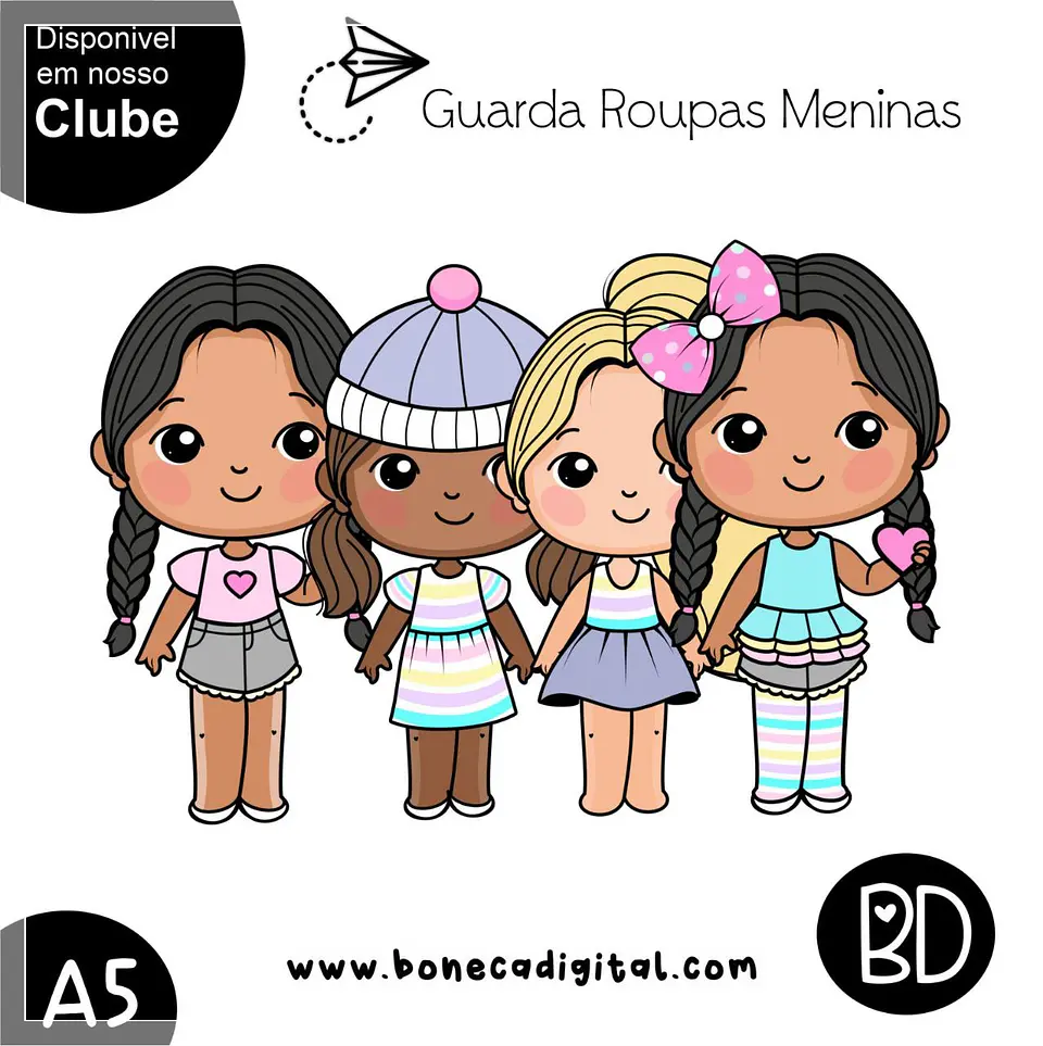 Kit Digital Guarda Roupa Clube 16 1