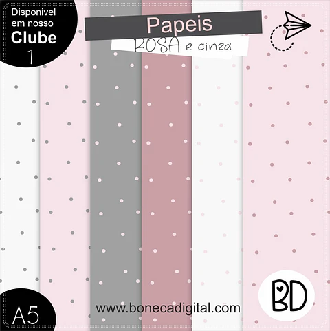 Kit Digital Papeis Paleta Baby 39