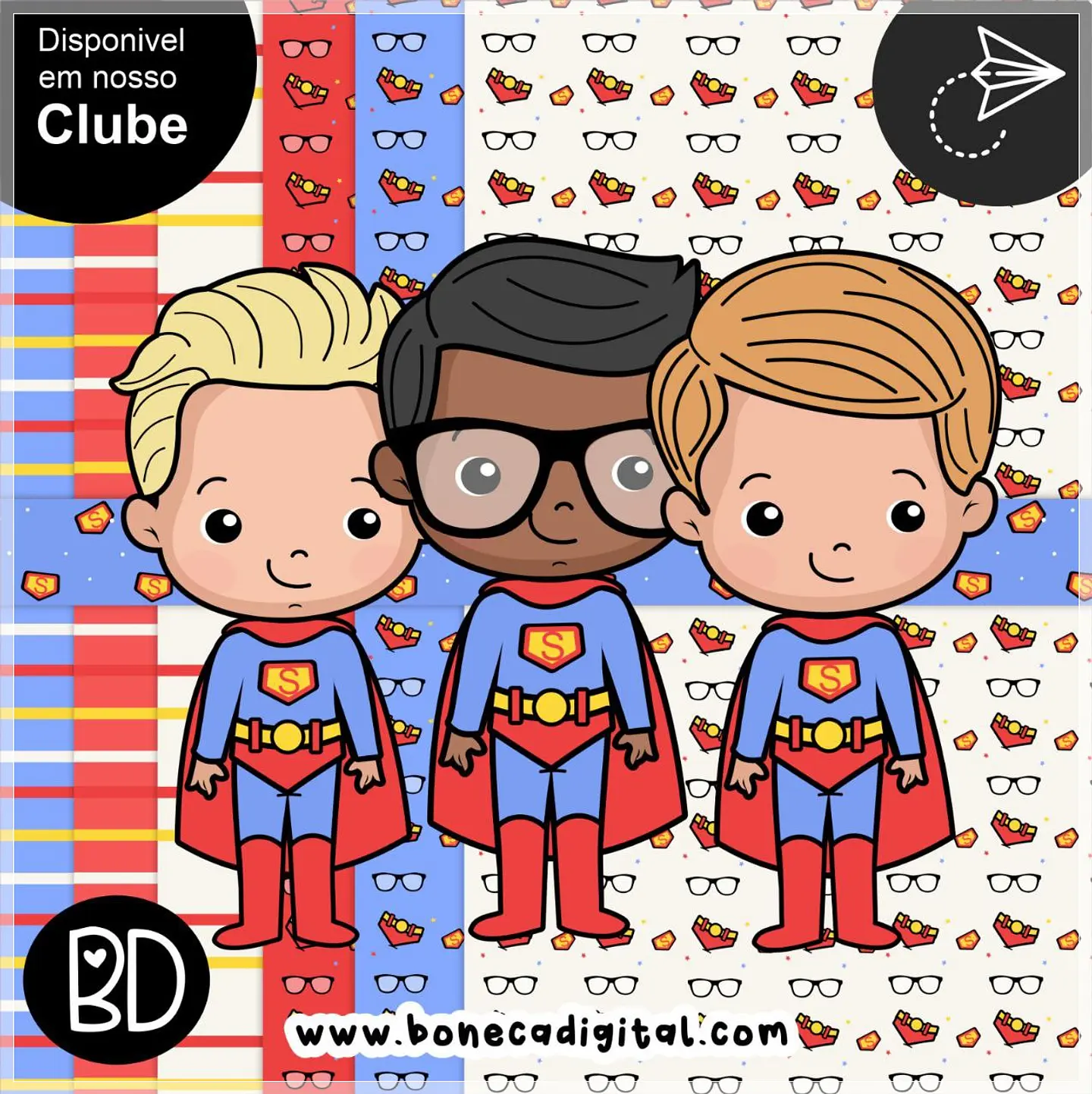 Kit Digital Bd Super Homem Variações 35 1