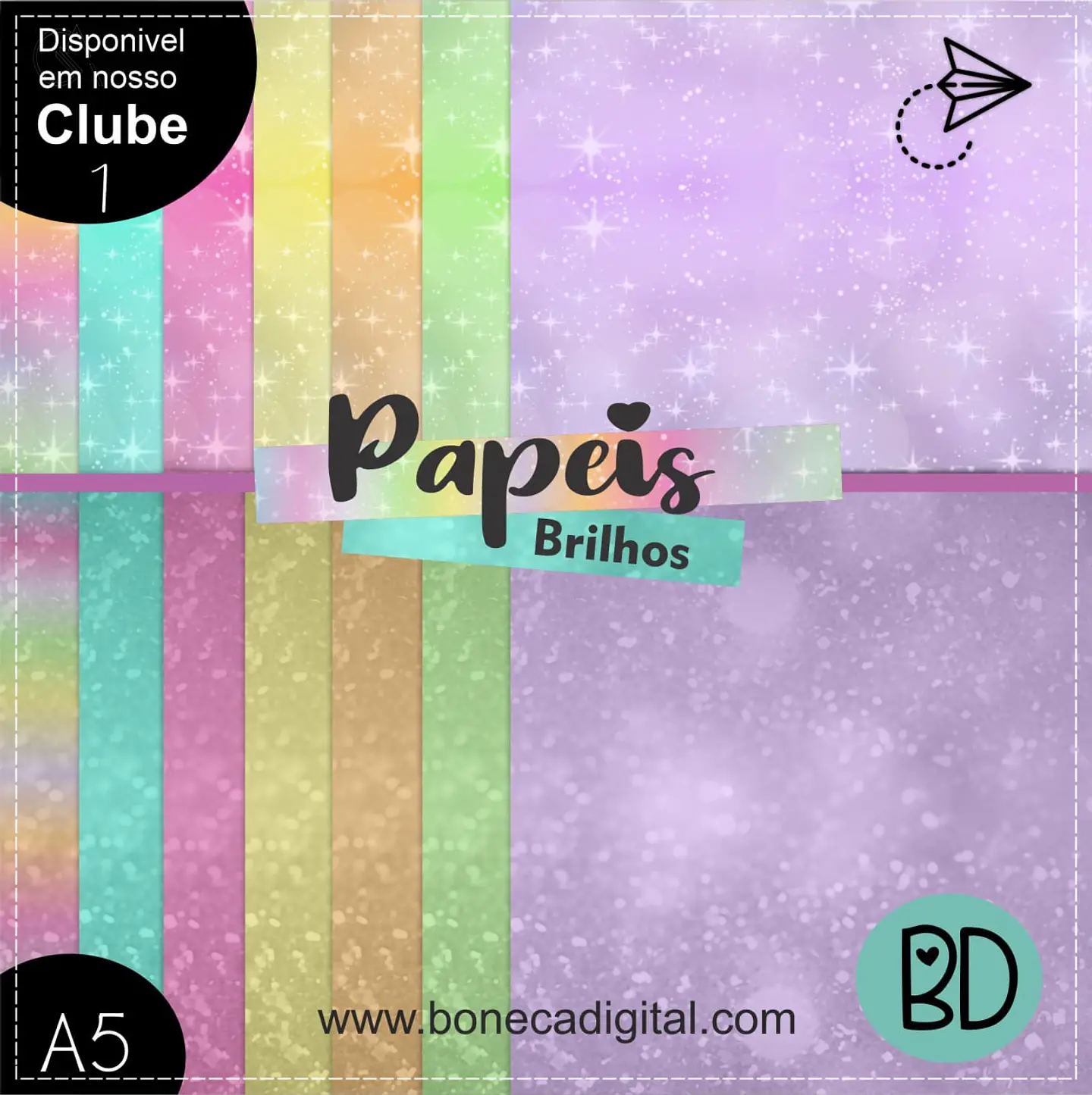 Kit Digital Papeis Brilhos 26 1