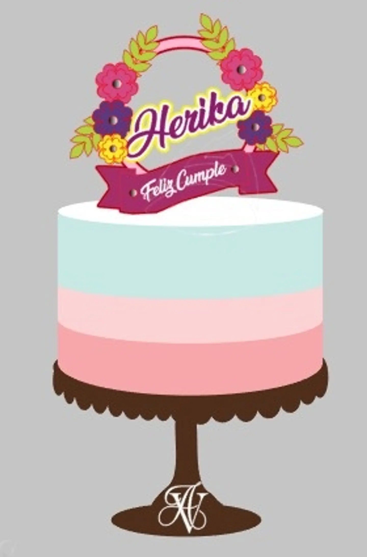 Arquivo de Corte Topo de Bolo Circulos e Geométricos Floral 34 1