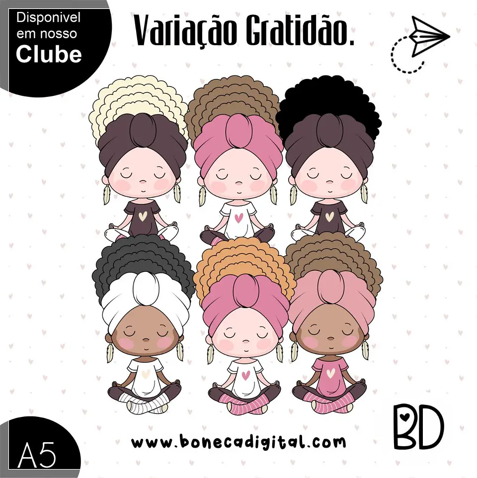 Kit Digital Variação Gratidão 42 1