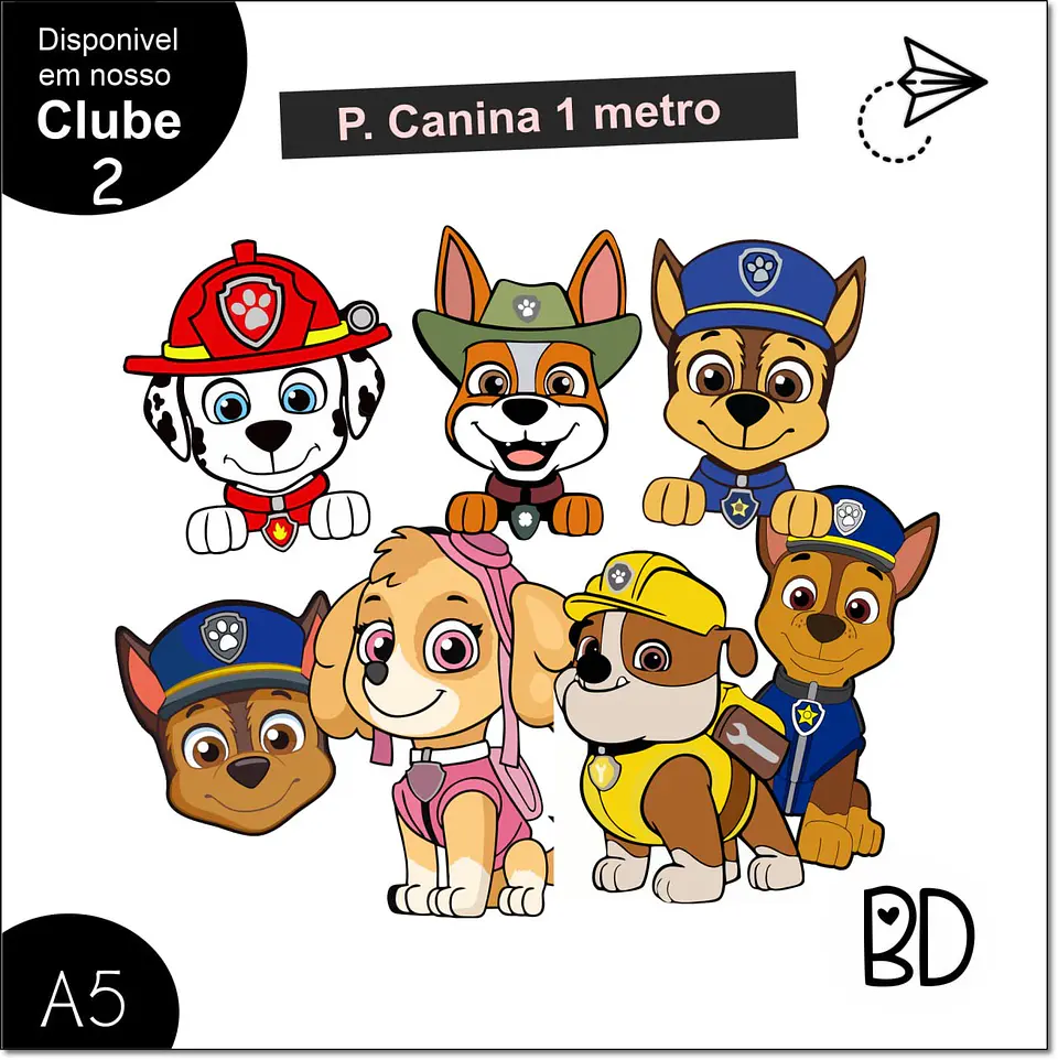 Kit Digital Patrulha Canina Clipart 112 1