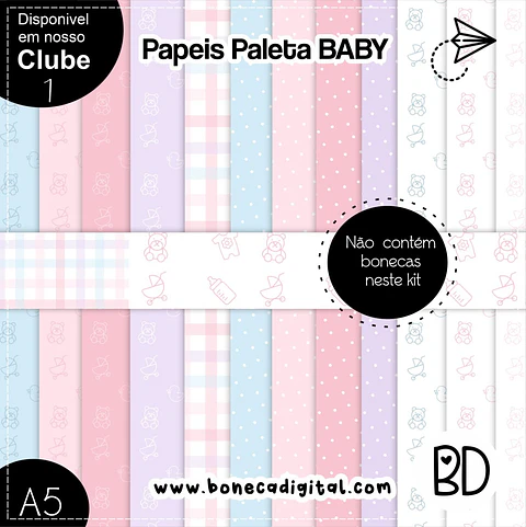 Kit Digital Candy Papeis 03 26