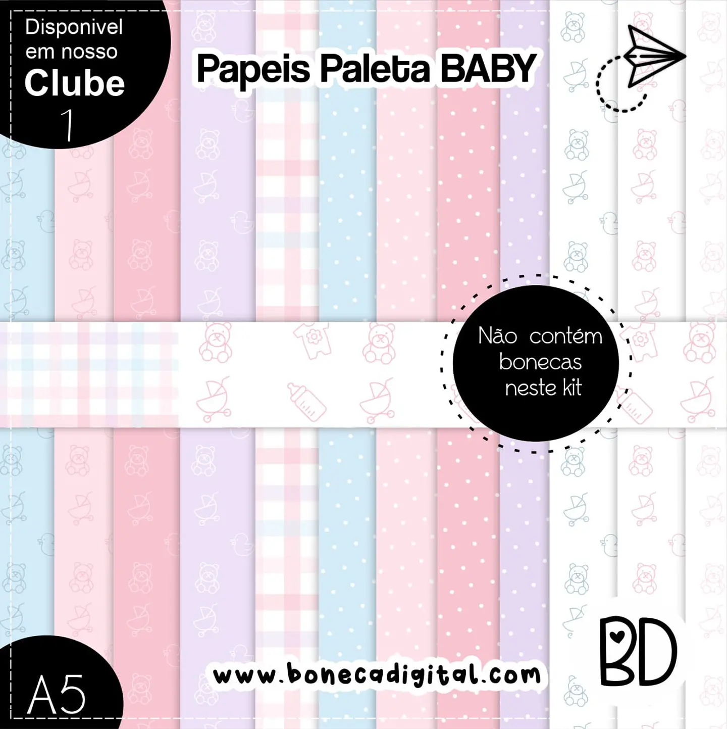 Kit Digital Candy Papeis 03 26 1
