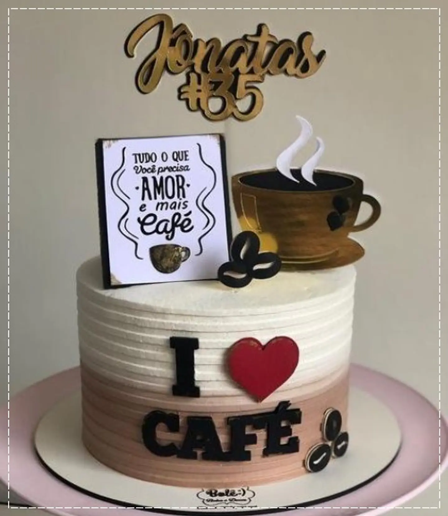 Arquivo de Corte Topo de Bolo Café Cafeteria 8 1