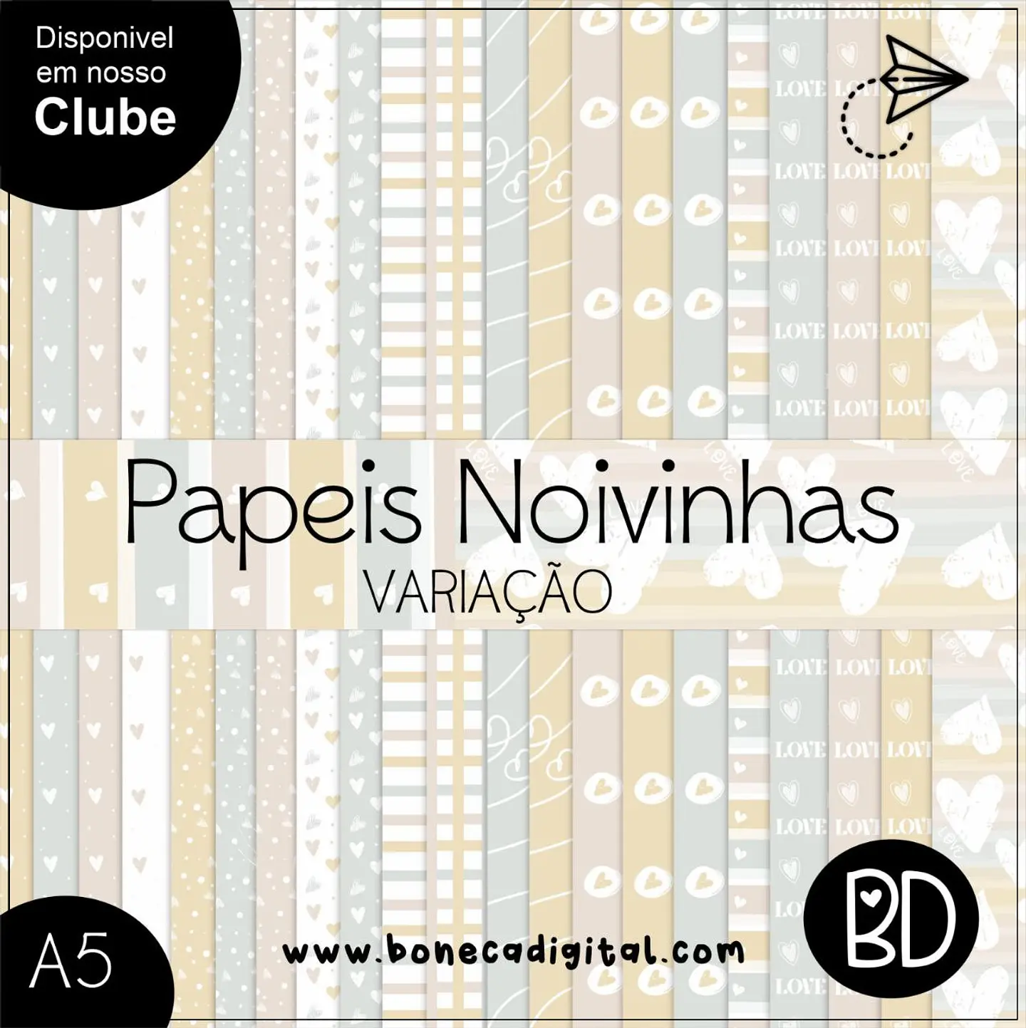 Kit Digital Bdpapeis Noivas V Ariação 15 1