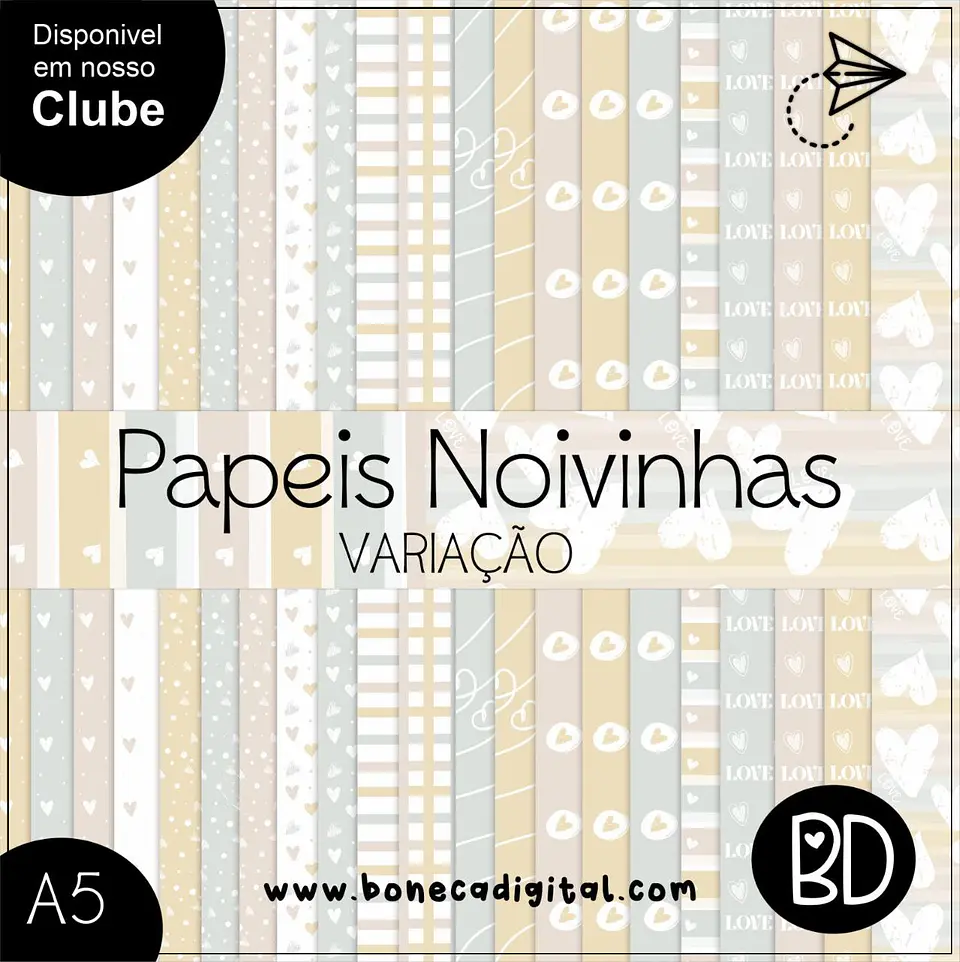 Kit Digital Bdpapeis Noivas V Ariação 15 1