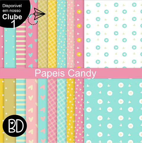 Kit Digital Papeis Candy 2 28