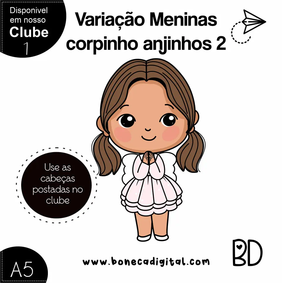 Kit Digital Variação Anjinha 2 8 1