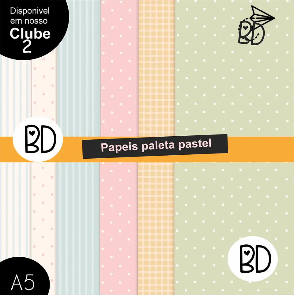 Kit Digital Papeis Paleta Pastel 4 15 1