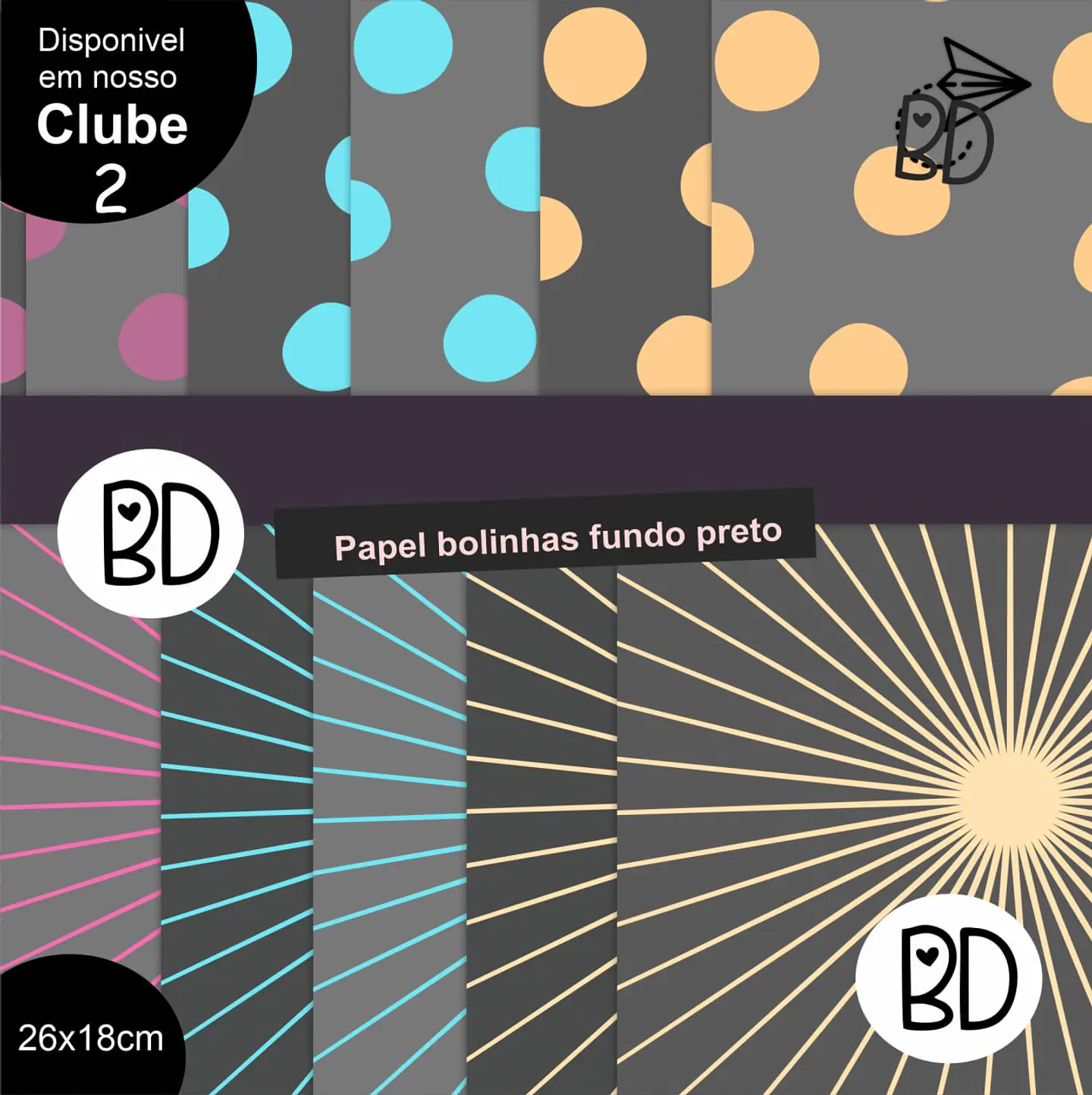Kit Digital Papeis Bolinhas Irregulares 10 1