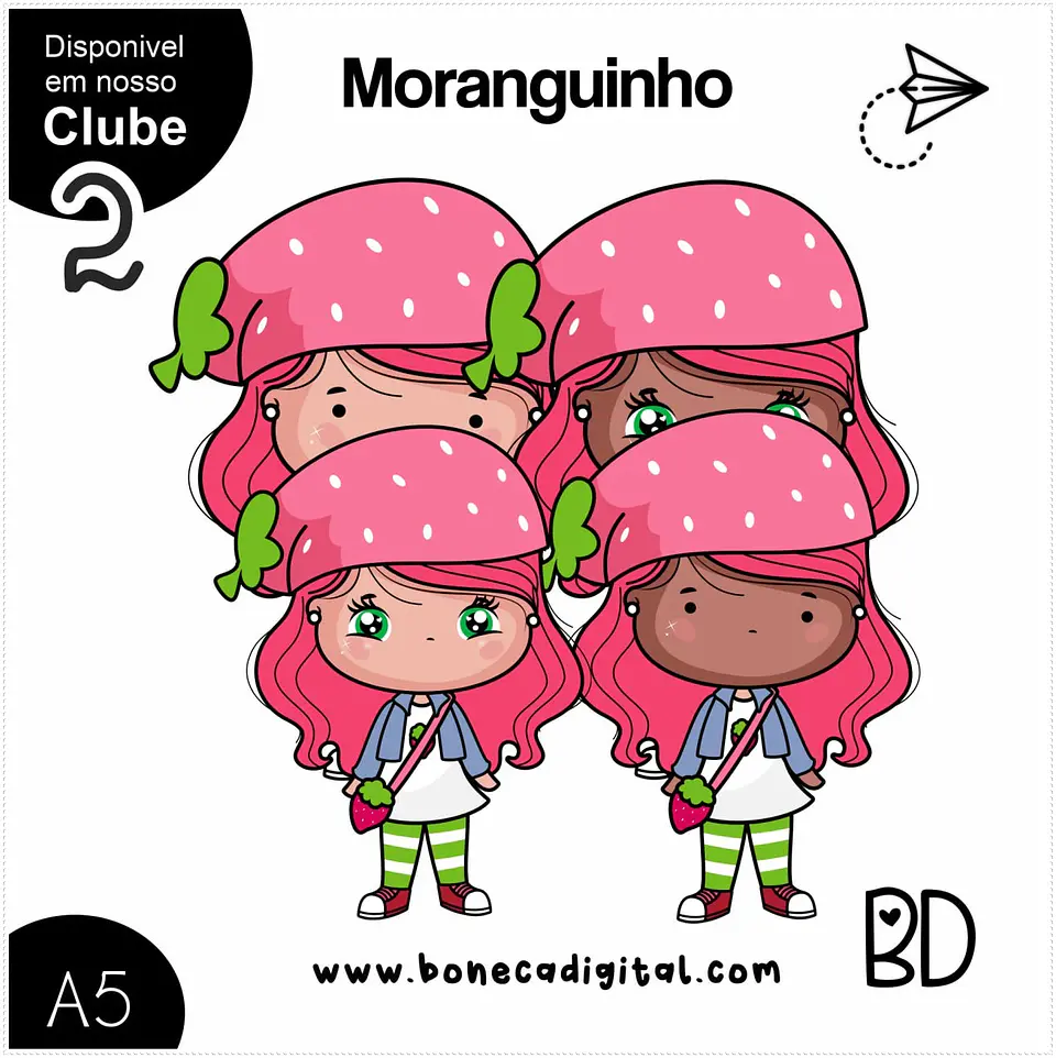 Kit Digital Moranguinho 01 75 1