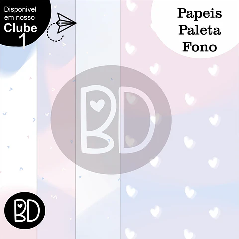 Kit Digital Papeis Paleta Fono 57