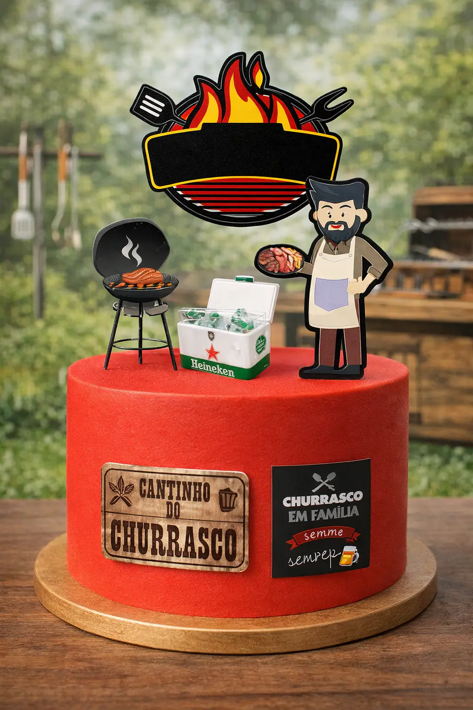 Arquivo de Corte Topo de Bolo Churrasco 28 1