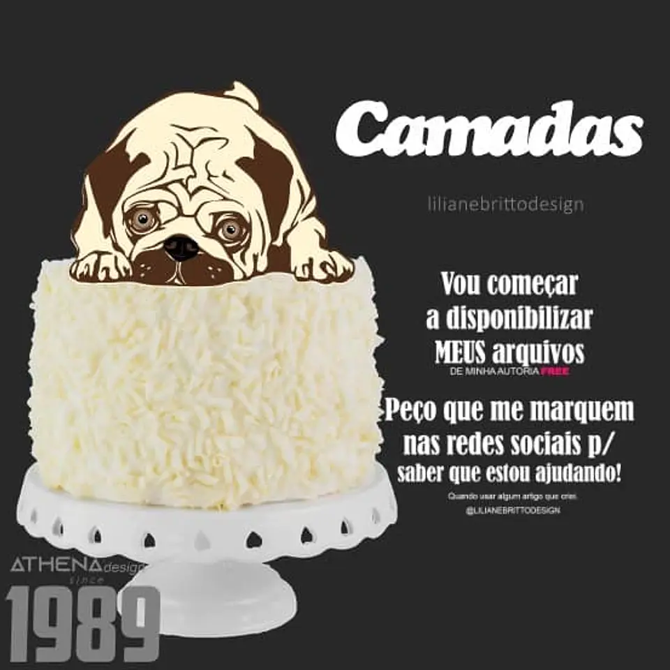 Arquivo de Corte Topo de Bolo Cachorrinho 22 1